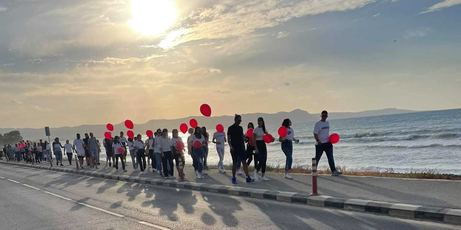 Πέταξαν κόκκινα μπαλόνια στον αέρα και τίμησαν τη μνήμη της Άντρεας Χριστοφόρου -ΦΩΤΟΓΡΑΦΙΕΣ